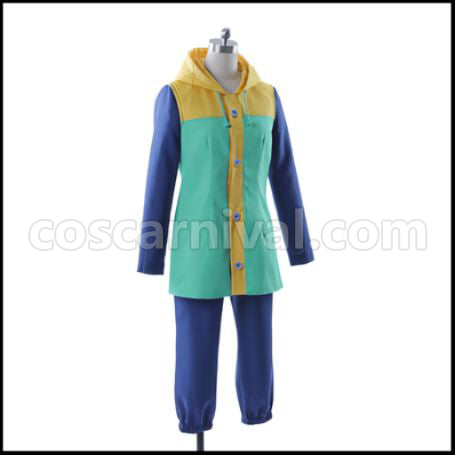 The Seven Deadly Sins Sloth's Sin King / Harlequin Cosplay Costume coscarnival - Side Profile