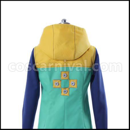 The Seven Deadly Sins Sloth's Sin King / Harlequin Cosplay Costume coscarnival - Collar Design