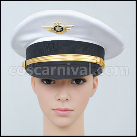 Uta no Prince-sama Shining Airlines Rookie Pilot Wing Shape Metal Badge Cosplay Costume PrinceVer.R Deluxe Edition coscarnival - Side Profile