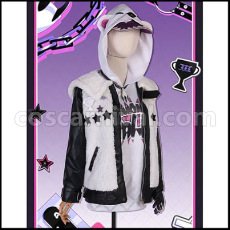 [Nijisanji Costume] Nijisanji VTuber Selen Ryumon Cosplay Costume coscarnival - Back View