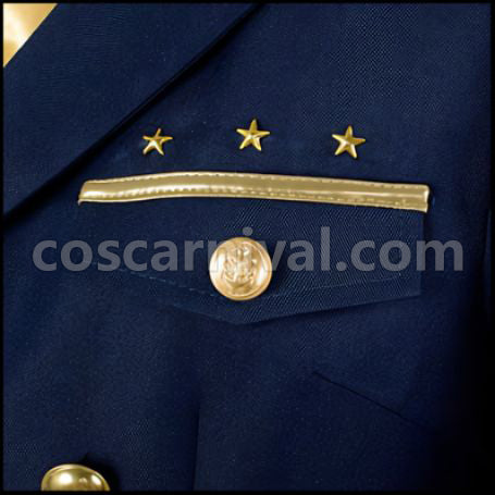 Uta no Prince-sama Shining Airlines Rookie Pilot Wing Shape Metal Badge Cosplay Costume PrinceVer.R Deluxe Edition coscarnival - Cut and Style