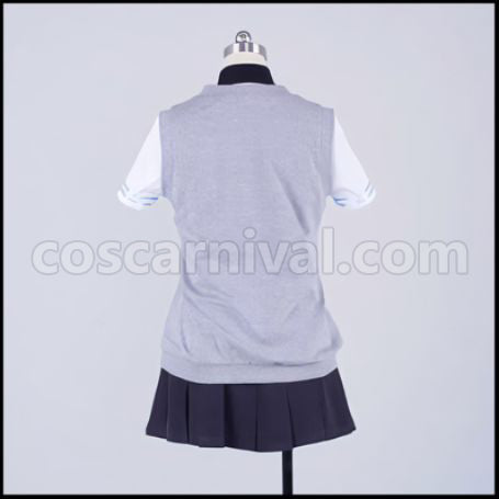 Free! Iwatobi High School Gou Matsuoka Summer Uniform Cosplay Costume coscarnival - Collar Design