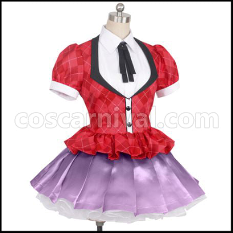 Zombieland Saga Tae Yamada Cosplay Costume coscarnival - Back View