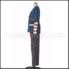 Tsukiuta. Six Gravity April Udzuki Arata Cosplay Costume coscarnival - Back View