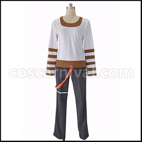 Tsukiuta. Six Gravity April Udzuki Arata Cosplay Costume coscarnival - Detail Close-up