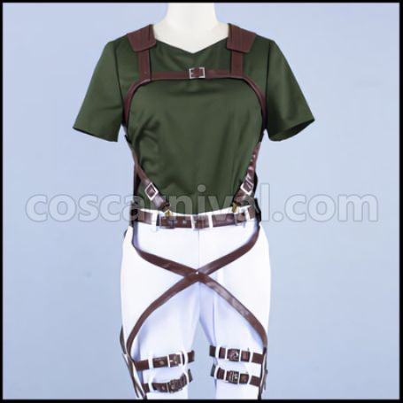Attack on Titan Scout Regiment Levi Captain Cosplay Costume coscarnival - Collar Design