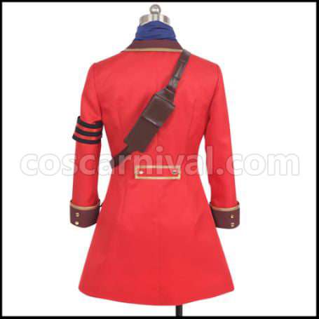Kotobuki Squadron in The Wilderness Kirie Cosplay Costume coscarnival - Detail Close-up
