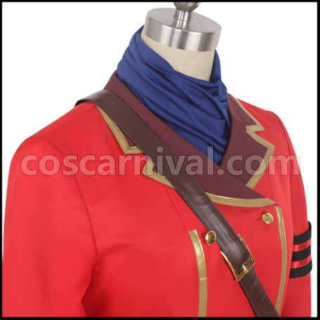 Kotobuki Squadron in The Wilderness Kirie Cosplay Costume coscarnival - Collar Design
