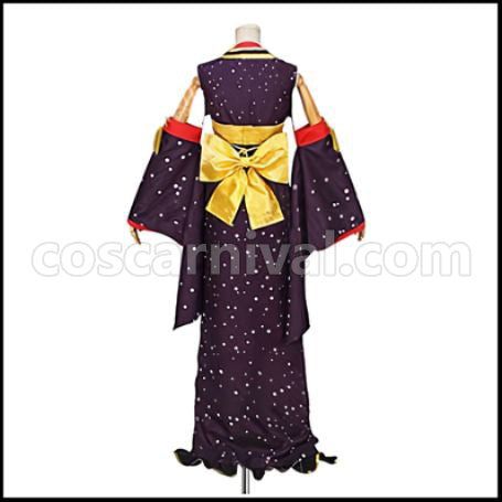 Touken Ranbu Ootachi Swordsman Jiro Tachi Cosplay Costume coscarnival - Side Profile
