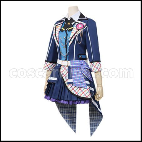 BanG Dream! Let's Start Running The Best Music! Arisa Ichigaya Cosplay Costume coscarnival - Side Profile