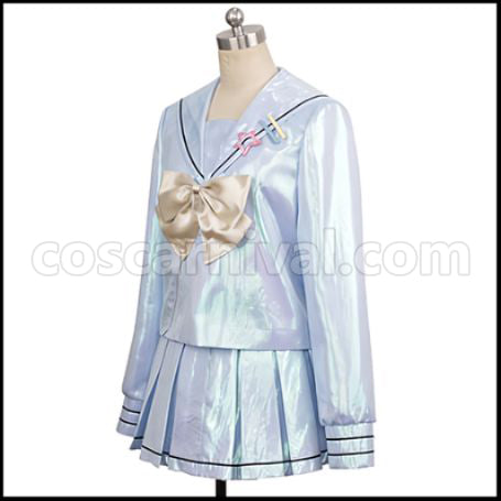 Needy Girl Overdose Super Kawaii Angel-chan Cosplay Costume coscarnival - Side Profile