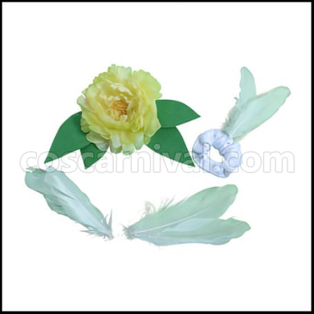 Love Live! School Idol Festival Initial Edition UR Post-Awakening Kotori Minami Angel Cosplay Costume coscarnival - Material Texture