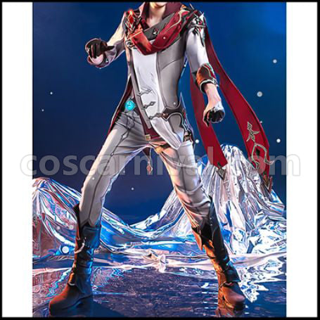 Genshin Impact Tartaglia Cosplay Costume coscarnival - Front View