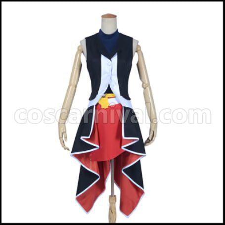 Love Live! School Idol Festival Initial Edition UR Post-Awakening Eri Ayase Magician Cosplay Costume coscarnival - Side Profile