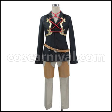 Touken Ranbu Odenta Mitsuyo Cosplay Costume coscarnival - Detail Close-up