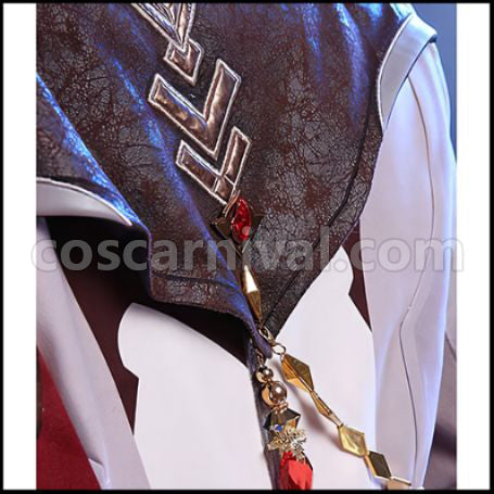 Genshin Impact Tartaglia Cosplay Costume coscarnival - Side Profile