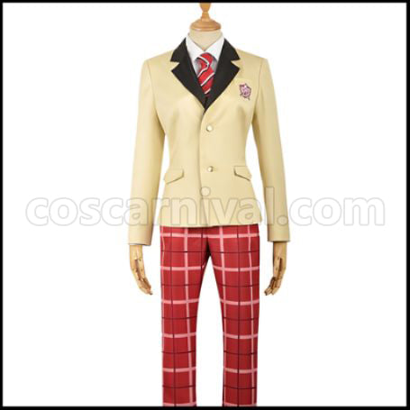 Ensemble Stars! Reimei Academy Hiyori Tomoe Cosplay Costume coscarnival - Front View