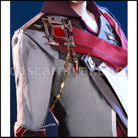 Genshin Impact Tartaglia Cosplay Costume coscarnival - Detail Close-up