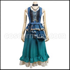 BanG Dream! Shirokane Rinko Roselia 5th Single Opera of the Wasteland Cosplay Costume coscarnival - Collar Design