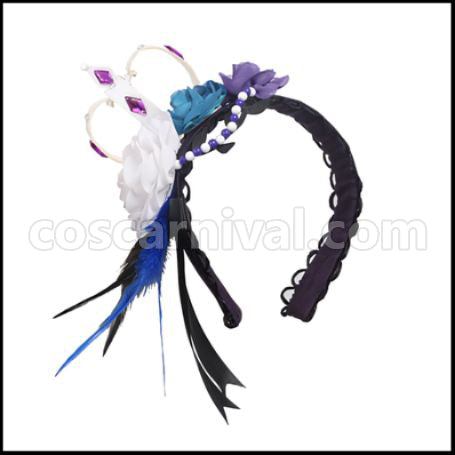 BanG Dream! Shirokane Rinko Roselia 5th Single Opera of the Wasteland Cosplay Costume coscarnival - Color and Pattern