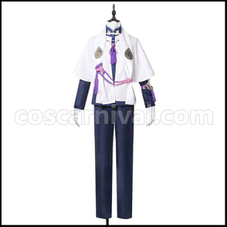 Touken Ranbu Juzumaru Tsunetsugu Cosplay Costume Ver2 coscarnival - Detail Close-up