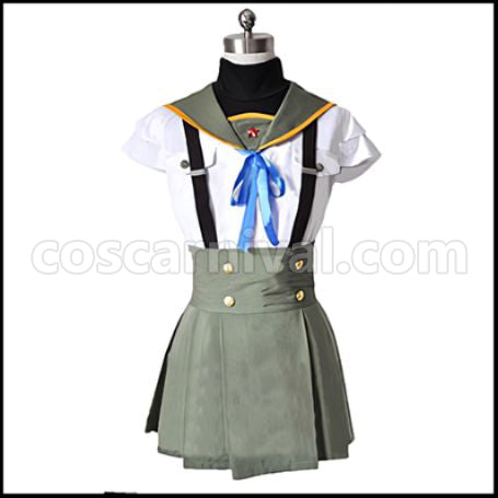 Gakkou Gurashi! Miki Naoki Cosplay Costume coscarnival - Front View