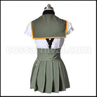 Gakkou Gurashi! Miki Naoki Cosplay Costume coscarnival - Back View