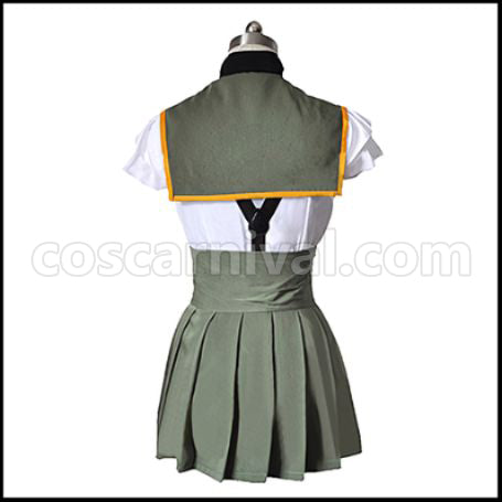 Gakkou Gurashi! Miki Naoki Cosplay Costume coscarnival - Back View