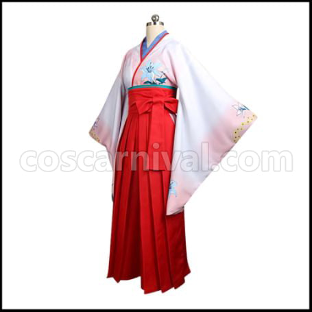 Kakegurui Yuriko Nishinotouin Cosplay Costume Coscarnival - Back View