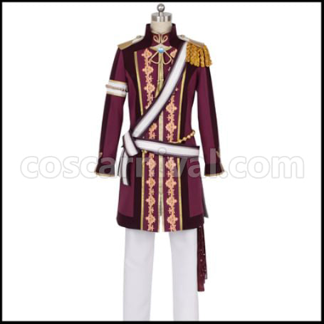 Movie Version Uta no Prince-sama Maji LOVE Kingdom ST RISHE Aijima Cecil Cosplay Costume coscarnival - Front View