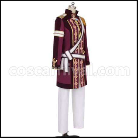 Movie Version Uta no Prince-sama Maji LOVE Kingdom ST RISHE Aijima Cecil Cosplay Costume coscarnival - Back View