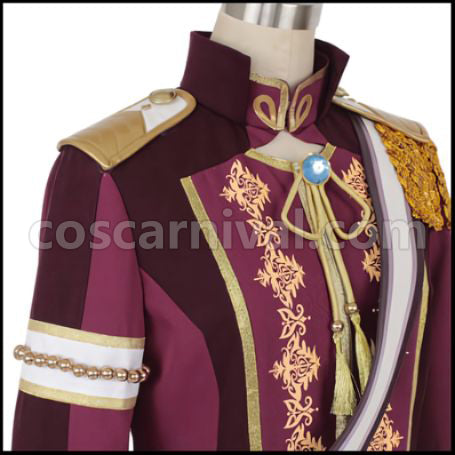 Movie Version Uta no Prince-sama Maji LOVE Kingdom ST RISHE Aijima Cecil Cosplay Costume coscarnival - Collar Design