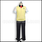 Free! Iwatobi High School Nagisa Hazuki Summer Uniform Cosplay Costume coscarnival - Front View