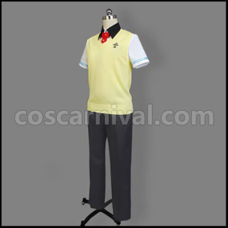 Free! Iwatobi High School Nagisa Hazuki Summer Uniform Cosplay Costume coscarnival - Side Profile