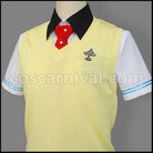 Free! Iwatobi High School Nagisa Hazuki Summer Uniform Cosplay Costume coscarnival - Collar Design