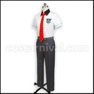 Free! Iwatobi High School Nagisa Hazuki Summer Uniform Cosplay Costume coscarnival - Color and Pattern