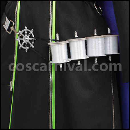Twisted Wonderland Diasomnia Dormitory Malleus Draconia Cosplay Costume coscarnival - Hem Detail