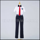 Free! Iwatobi High School Summer Uniform Nagisa Hazuki Cosplay Costume coscarnival - Back View