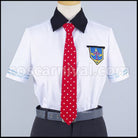 Free! Iwatobi High School Summer Uniform Nagisa Hazuki Cosplay Costume coscarnival - Collar Design