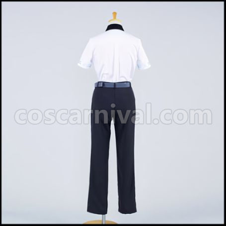 Free! Iwatobi High School Summer Uniform Nagisa Hazuki Cosplay Costume coscarnival - Hem Detail