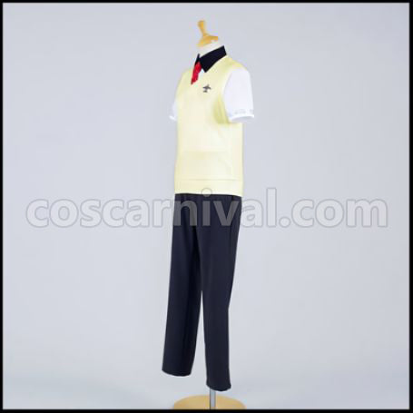 Free! Iwatobi High School Summer Uniform Nagisa Hazuki Cosplay Costume coscarnival - Functional Details
