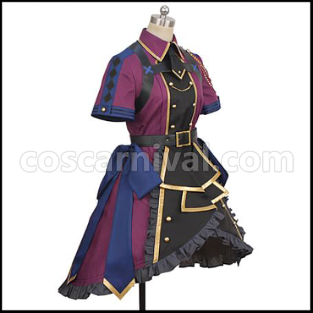 [Fate/Grand Order Costume] FGO Mysterious Ranmaru X Cosplay Costume coscarnival - Back View