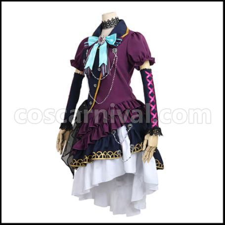 BanG Dream! Hikawa Sayo Cosplay Costume coscarnival - Back View