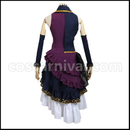 BanG Dream! BLACK SHOUT Imai Lisa Cosplay Costume coscarnival - Side Profile
