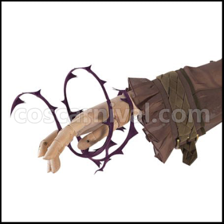 SINoALICE Sleep Briar Rose Cosplay Costume Version 3 coscarnival - Side Profile