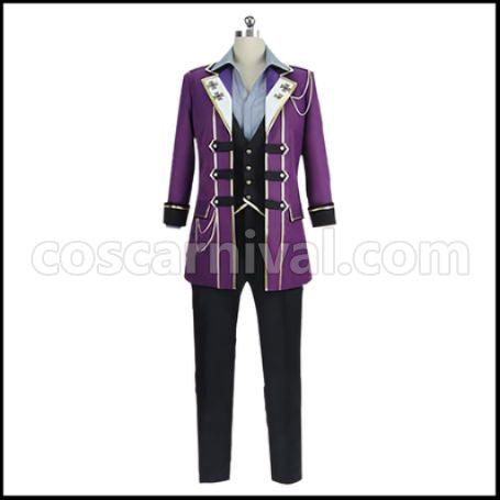 Ensemble Stars! Kaoru Hakaze Dazzling Hot Holiday Party Ver2 Cosplay Costume coscarnival - Front View