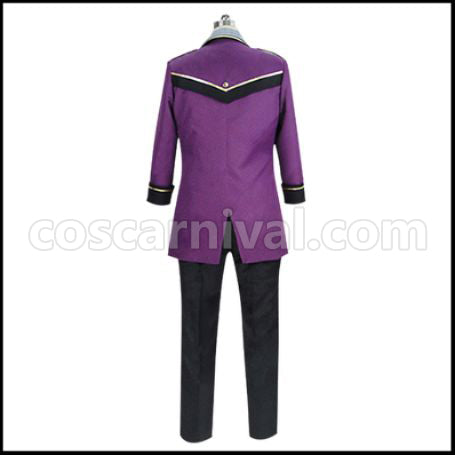 Ensemble Stars! Kaoru Hakaze Dazzling Hot Holiday Party Ver2 Cosplay Costume coscarnival - Back View
