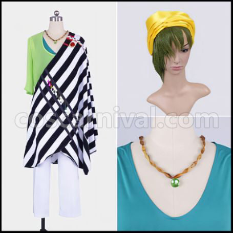 Free! SPLASH FREE ED Arabian Makoto Tachibana Cosplay Costume coscarnival - Front View