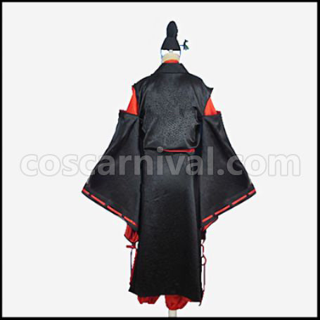 Hozuki's Coolheadedness Hozuki Judge Cosplay Costume coscarnival - Back View