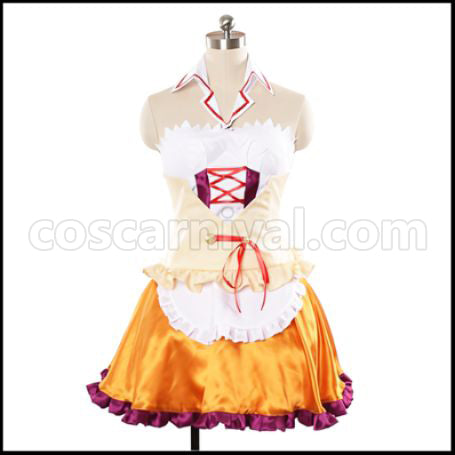 No Game No Life Stephanie Dola Cosplay Costume coscarnival - Back View